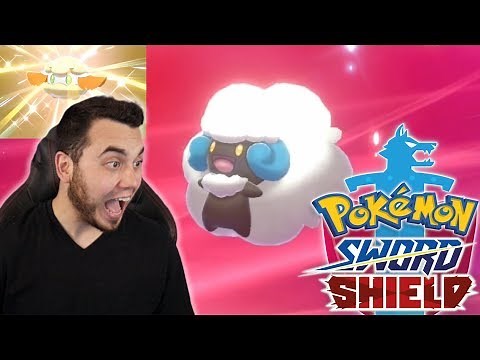 THIS IS WILD! SHINY COTTONEE and SHINY WHIMSICOTT in Pokemon Sword and Shield!