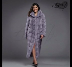 Maxi Rabbit Fur Coat With Short Hood – Luxury Winter Outerwear - Etsy