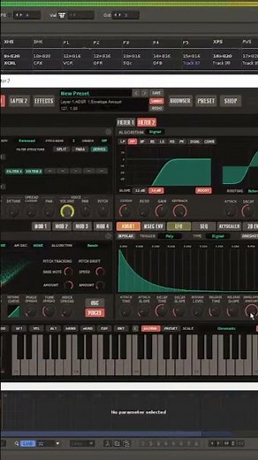 Crunchy Percussion Sounds using Synthmaster Two