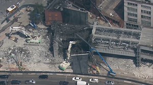 Viaduct demolition comes within feet of Seattle buildings