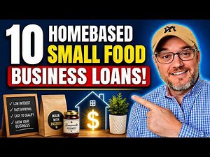 SELLING FOOD FROM HOME? GET A LOAN!!! HERE ARE 5 LOANS FOR YOU!