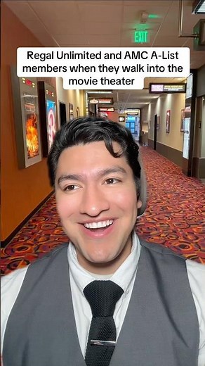Regal Unlimited and AMC A-List members when they walk into the movie theater