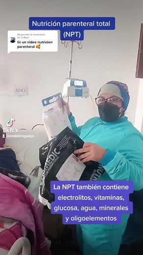 Nutrición Parenteral Total (NPT) en Enfermería