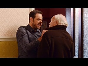 EastEnders - Mick Carter Grabs Stan Carter (26th January 2015)