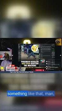 Pokemon reseller gets stuck resetting the machine\n#pokemon #scalper