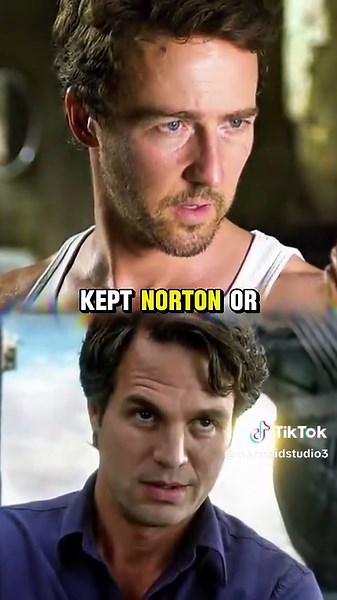 Why Was The Incredible Hulk Actor Changed? #marvel #hulk #incrediblehulk #markruffalo #edwardnorton