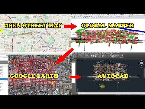 How to Download data from Open Street Map in vector format| export OpenStreetMap data to AutoCAD