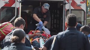 Brooklyn NYPD subway shooting: Cop, 2 bystanders, suspect shot by police on train in what began as NYC MTA fare evasion incident