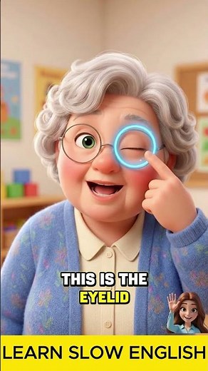 Parts of the Face in English | Eyes, Nose, Lips & More #shorts