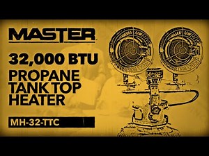 Master® | 32,000 BTU Propane Tank Top Heater