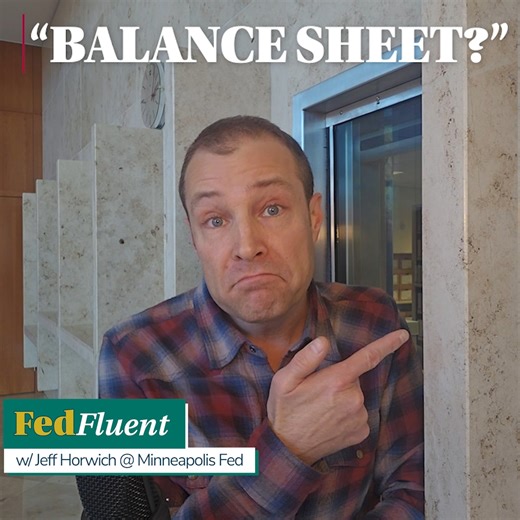 When it comes to Federal Reserve policy, it's not all about interest rates: What's the Fed's "balance sheet" and why should you care? Take two minutes and get a little more Fed Fluent with Jeff Horwich. | Federal Reserve Bank of Minneapolis | Facebook