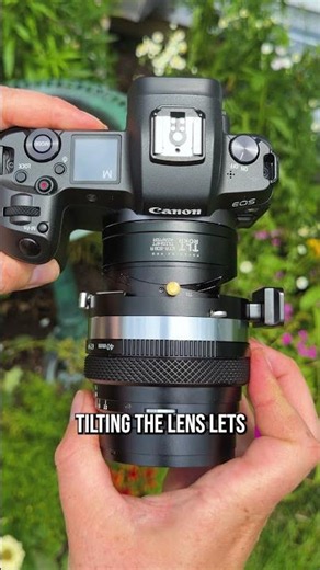 A Tilt-Shift Lens Adapter #photography #tiltshift