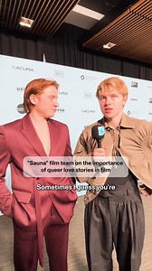"Sauna" director Mathias Broe, along with stars Magnus Juhl Andersen and Nina Rask, discuss the importance of queer representation and love stories—not just in their film, but across the industry—and why representation truly matters. | Sundance Film Festival