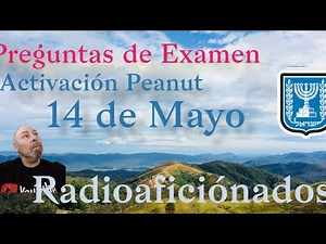 Invitación certificado y preguntas de examen para Radioficionado