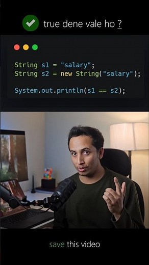 Same String… Still FALSE? Java Explained 🤯