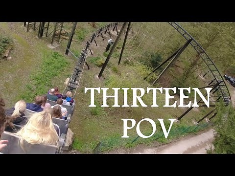 Thirteen Rollercoaster on-ride POV Alton Towers