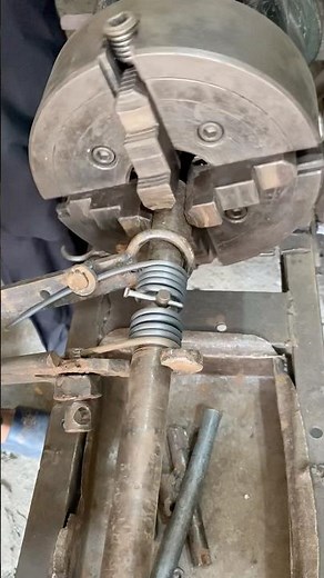 Double Spring Creation from Single Wire | Amazing Machine Action