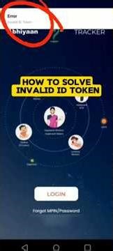 How to solve Invalid ID Token Error || #Poshan Tracker App