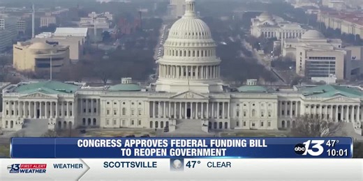 Where things stand after congress passes bill to reopen the government