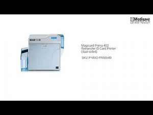 Magicard Prima 402 Retransfer ID Card Printer dual sided P MAG PRIMA4D