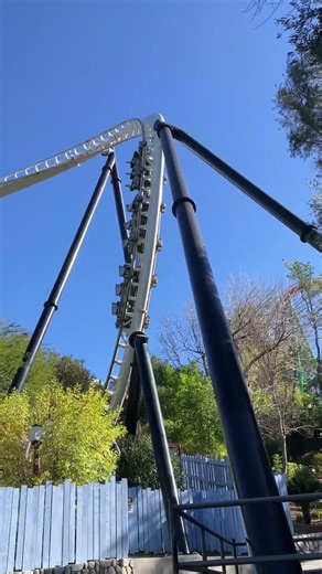 Off-ride Full Throttle at Six Flags Magic Mountain #rollercoaster #sixflagsmagicmountain #sixflags
