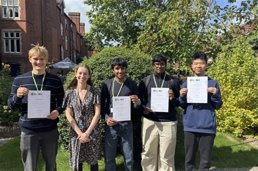 British Science Association rewards Collyer's with CREST stars