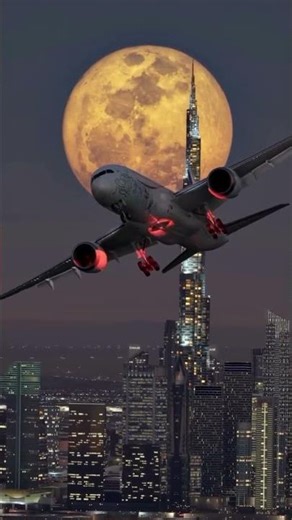 ✈️ Journey in the Sky☁️ Peaceful Flight Above Clouds ✈️ Soaring Gracefully#airplane#flight#skyview