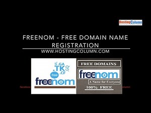 Freenom | 100% Free Domain Name Registration | Free Website Development Course