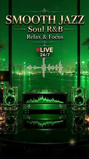 Smooth Jazz & Soul R&B 24/7 – Midnight Jazz Lounge | Relaxing Instrumental Vibes Vol.2