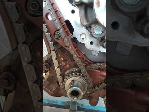 sincronizando la cadena de tiempo de motor 4.6 v8 de Ford