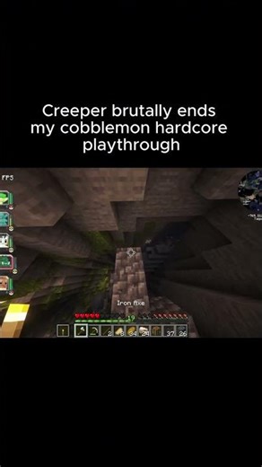 CREEPER ENDS MINECRAFT COBBLEMON PLAY THROUGH...