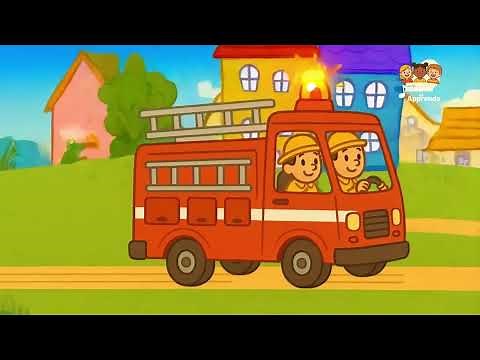 Au feu les pompiers ! 🎵 Chanson pour enfants | Comptine française