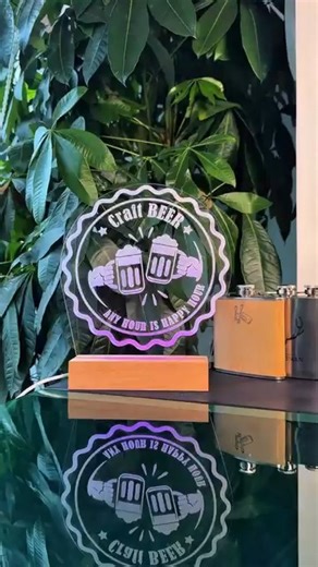 🍻 Design Your Own Tavern Sign with xTool P2S ! This video showcases how you can create a custom tavern sign, perfect for adding flair and attracting customers to your business. Whether you’re opening a new spot or just want to give your space a unique touch, this tool makes it all possible. Imagine the impact of a sign that truly reflects your brand‘s personality. Want to design your own? 👏 👉xTool P2S: https://social.xtool.com/4fxOw0P #xTool #xToolmade #xToolP2S #laserengraving #barsign #sign