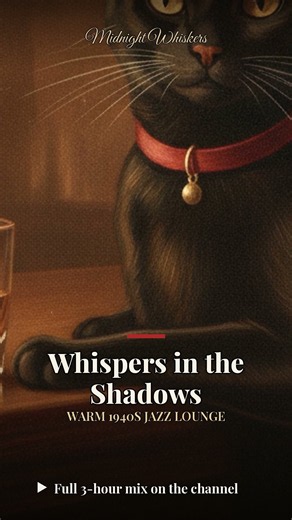 Whispers in the Shadows 🎷🐈‍⬛ #shorts