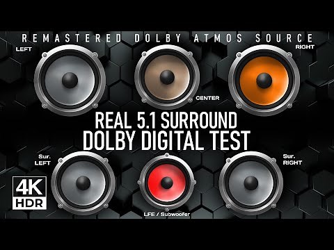Best Real 5.1 Dolby Digital Test - A Complete Surround Experience 4K HDR