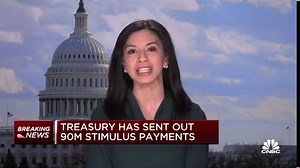 Treasury sends out 90 million stimulus payments, worth about $242 billion