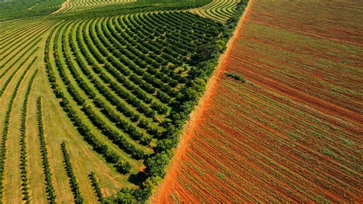 A landscape that looks like natural art
