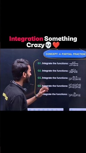 Class 12 Maths Integration Partial Fraction PYQs 🔥 | Most Important Questions 2026