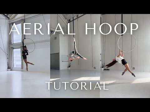 Aerial Hoop/Lyra Tutorial | Beginner/Intermediate Flow | Laura Wells