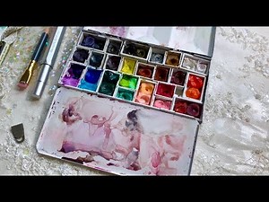 How to Make Pearlescent Watercolor & the Winsor & Newton Iridescent Medium