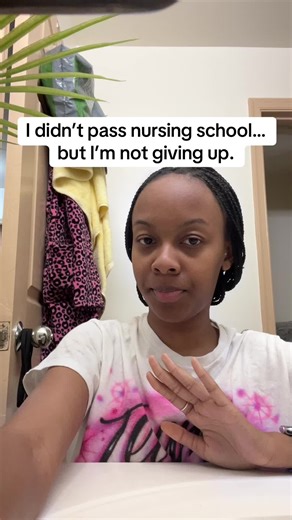 Hey y’all… this one is hard to share, but I always promised to be transparent about my journey. I didn’t pass Med Surg 1, so I’m officially out of the program. My overall average was 73.52 and you need a 74.5/75 to pass. I also needed a 92 on my NCLEX mental health exam and got an 82. I’m not gonna sit here and cry on the internet. Of course it hurts, but I’ve come too far to quit now. When I started this journey my son was 6 months old, and now he’ll be 3 in October. That alone shows how much I