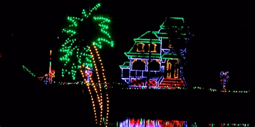 Beautiful bright lights on display for Magic of Lights 2022 in Brandon