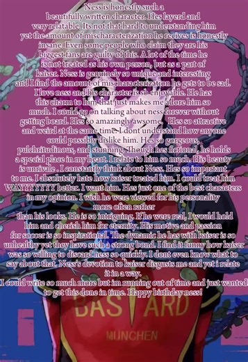 BRO IM SO SORRY THIS IS SO SHORT I WANNA DO SO MUCH MORE STUFF FOR HIM UFCIFFCIFCCIFCFI#alexisness#bllk#happybirthdayalexi#fypシ゚viral #bluelock