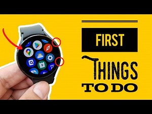 Got your Samsung Galaxy Watch 4: Change these settings first!!!