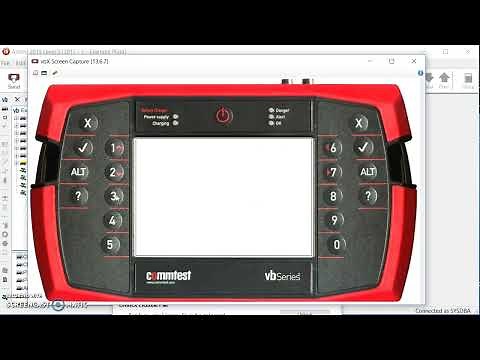 How to set the single plane balance setting within a Commtest analyzer.