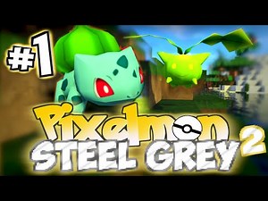 Minecraft Pixelmon - “SHINY TEAM!” - Adventure Map - Steel Grey 2 - (Minecraft Pokemon Mod) Part 1