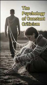 The Psychology of Constant Criticism | Why It Destroys Confidence
