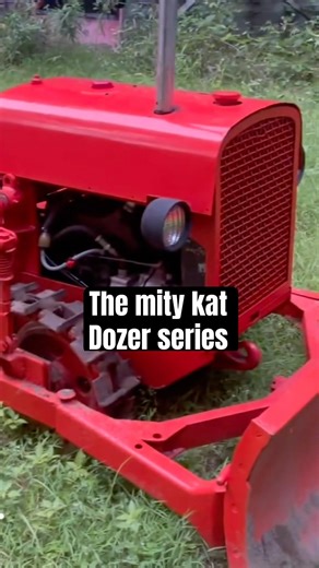 I once rescued a small dozer from the scrap pile #bulldozer