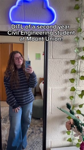 Experience a day in the life of Connie Boller ’28, a driven civil engineering student balancing hands-on labs and leadership in Greek Life. Connie is seizing every opportunity to build a successful career in engineering. Visit the School of Engineering on Tuesday, March 31 and discover how you can forge your future at Mount Union. Register here: https://bit.ly/3Tp23P2 | University of Mount Union