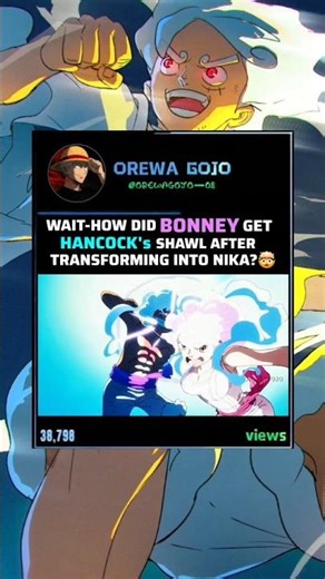 Is It Part of Bonney’s Nika Transformation?🤯 #onepiece #luffy #bonney #nika #hancock #gear5 #amv
